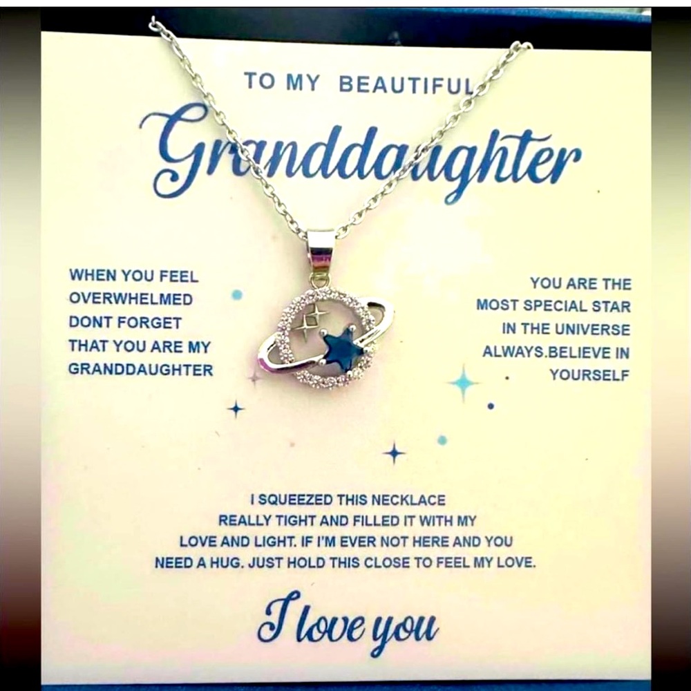 Granddaughter necklace